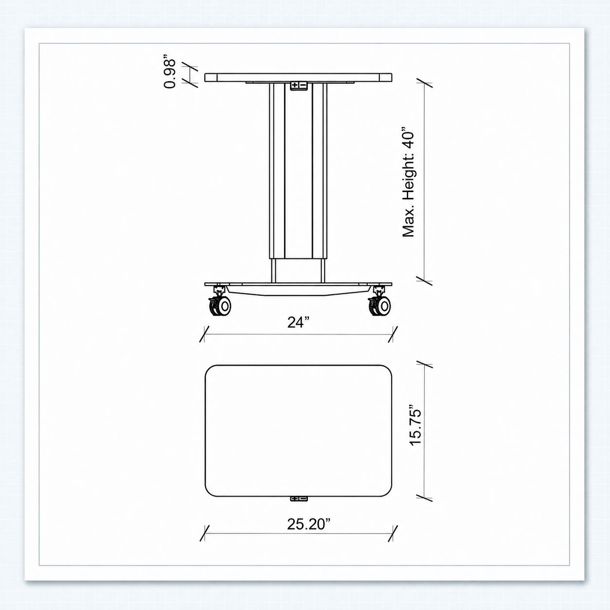 Dimensions diagram